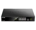 D-Link   10 Gigabit port Switch with PoE   DGS-1010MP   Unmanaged   Desktop / Rackmount   Gigabit Ethernet (copper) ports quantity 1   SFP ports quantity 1   Power over Ethernet (PoE) ports quantity 8