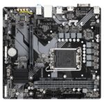 Mainboard GIGABYTE Intel B760 Express LGA1700 Micro-ATX Memory DDR4 Memory slots 2 1xPCI-Express 3.0 1x 1xPCI-Express 4.0 16x 2xM.2 1x15pin D-sub 1xHDMI 1xAudio-In 1xAudio-Out 1xMicrophone 2xUSB 2.0 4xUSB 3.2 1xRJ45 B760MHDDR4
