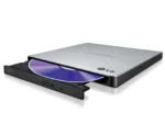 H.L Data Storage   Ultra Slim Portable DVD-Writer   GP57ES40   Interface USB 2.0   DVD±R/RW   CD read speed 24 x   CD write speed 24 x   Silver   Desktop/Notebook