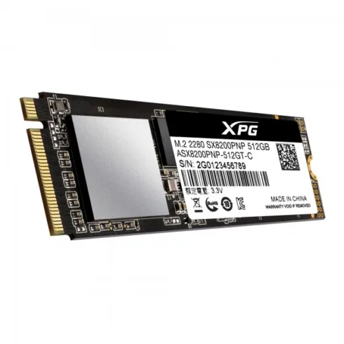 ADATA   XPG SX8200 Pro   512 GB   Solid-state drive interface M.2 NVME   Read speed 3500 MB/s   Write speed 2300 MB/s