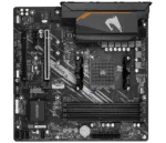 Gigabyte   B550M AORUS ELITE 1.0   Processor family AMD   Processor socket AM4   DDR4 DIMM   Memory slots 4   Number of SATA connectors 4 x SATA 6Gb/s connectors   Chipset AMD B   Micro ATX