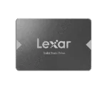 Lexar   NS100   128 GB   SSD form factor 2.5″   Solid-state drive interface SATA III   Read speed 520 MB/s   Write speed 510 MB/s