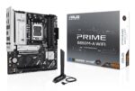 Mainboard ASUS AMD B850 SAM5 Micro-ATX Memory DDR5 Memory slots 4 1xPCI-Express 4.0 16x 1xPCI-Express 5.0 16x 3xM.2 1xHDMI 2xDisplayPort 4xUSB 2.0 4xUSB 3.2 1xRJ45 3xAudio port PRIMEB850M-AWIFI