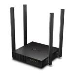 Dual Band Router   Archer C54   802.11ac   300+867 Mbit/s   10/100 Mbit/s   Ethernet LAN (RJ-45) ports 4   Mesh Support No   MU-MiMO Yes   No mobile broadband   Antenna type 4xFixed