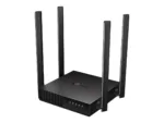 Dual Band Router   Archer C54   802.11ac   300+867 Mbit/s   10/100 Mbit/s   Ethernet LAN (RJ-45) ports 4   Mesh Support No   MU-MiMO Yes   No mobile broadband   Antenna type 4xFixed