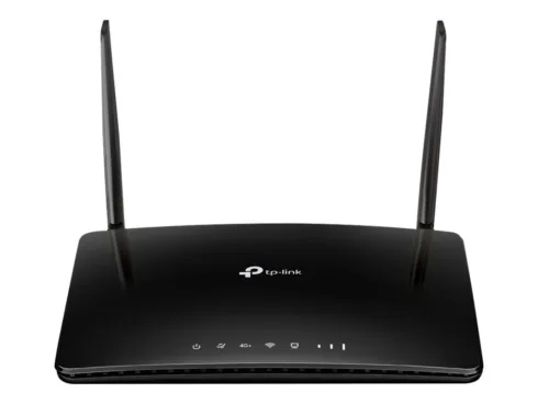 Wireless Dual Band Gigabit Router   Archer MR500   802.11ac   867 Mbit/s   10/100/1000 Mbit/s   Ethernet LAN (RJ-45) ports 4   Mesh Support Yes   MU-MiMO Yes   4G +   Antenna type  External antenna x 2   24 month(s)
