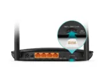 Wireless Dual Band Gigabit Router   Archer MR500   802.11ac   867 Mbit/s   10/100/1000 Mbit/s   Ethernet LAN (RJ-45) ports 4   Mesh Support Yes   MU-MiMO Yes   4G +   Antenna type  External antenna x 2   24 month(s)