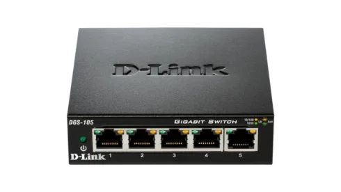 D-Link   Ethernet Switch   DGS-105/E   Unmanaged   Desktop   Gigabit Ethernet (copper) ports quantity 5