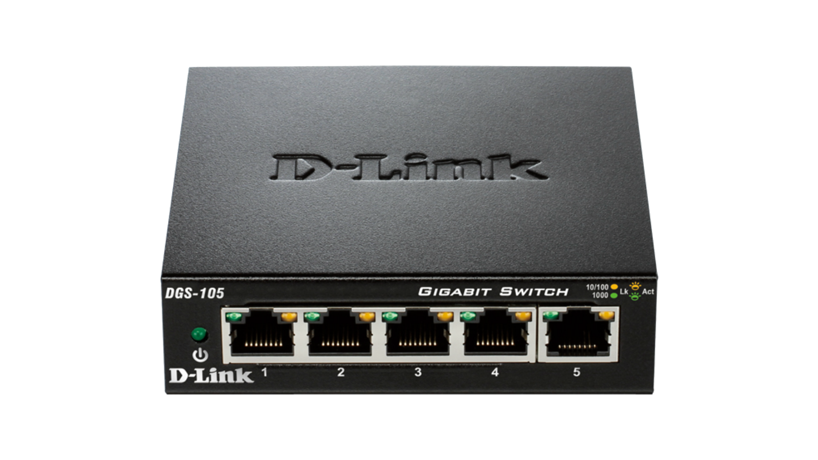 376764-dgs-105-e-790069368226-0.webp D-Link Ethernet Switch DGS-105/E Unmanaged Desktop Gigabit Ethernet (copper) ports quantity 5