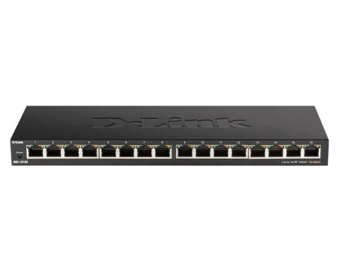 D-Link   16-Port Gigabit Desktop Switch   DGS-1016S   Unmanaged   Desktop
