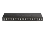 D-Link   16-Port Gigabit Desktop Switch   DGS-1016S   Unmanaged   Desktop