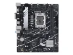 Asus   PRIME B760M-K D4   Processor family Intel   Processor socket  LGA1700   DDR4 DIMM   Memory slots 2   Supported hard disk drive interfaces 	SATA, M.2   Number of SATA connectors 4   Chipset  Intel B760   mATX