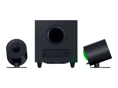 Razer   Gaming Speakers with wired subwoofer   Nommo V2 – 2.1   Bluetooth   Black