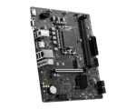 MSI   PRO H610M-E   Processor family Intel   Processor socket  LGA1700   Supported hard disk drive interfaces SATA, M.2   Number of SATA connectors 4