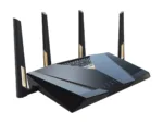 Dual-band WiFi 7 AiMesh Extendable Performance Router   RT-BE88U   802.11be   10/100/1000 Mbit/s   Ethernet LAN (RJ-45) ports 4   Mesh Support Yes   MU-MiMO Yes   3G/4G data sharing   Antenna type External