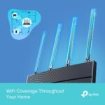 Wireless Router TP-LINK Wireless Router 1500 Mbps Wi-Fi 6 1 WAN 3×10/100/1000M Number of antennas 4 ARCHERAX12
