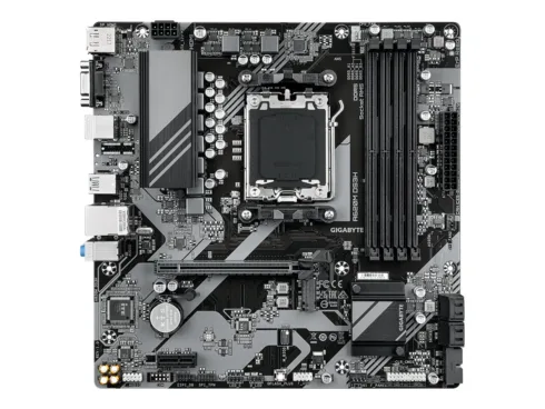 Gigabyte A620M DS3H   Processor family AMD   Processor socket AM5   DDR5   Supported hard disk drive interfaces M.2, SATA   Number of SATA connectors 4