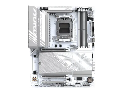 Gigabyte B850 A ELITE WF7 ICE   Processor family AMD   Processor socket AM5   DDR5   Supported hard disk drive interfaces SATA, M.2   Number of SATA connectors 4