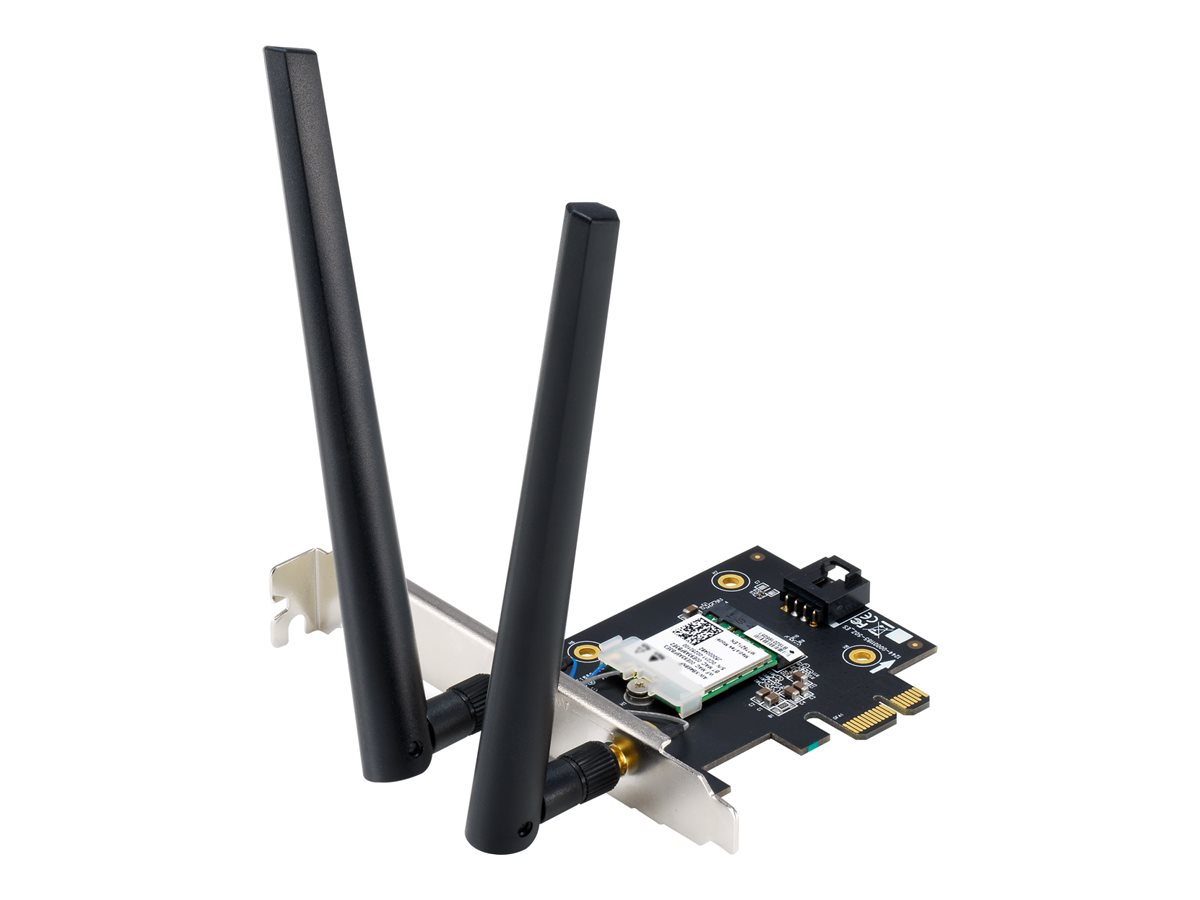 461004-90ig09g0-mo0b00-4711387680681-0.webp Asus WiFi 7 PCI-E Adapter with 2 external antennas PCE-BE6500 802.11be Mesh Support No MU-MiMO No No mobile broadband