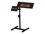 Floor stand   Height   NLR-A012 Free Standing Keyboard and Mouse Stand   Black
