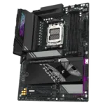Gigabyte X870E A ELITE WIFI7   Processor family AMD   Processor socket AM5   DDR5   Supported hard disk drive interfaces SATA, M.2   Number of SATA connectors 4