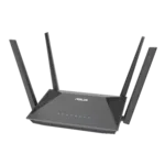 Asus RT-AX52 Pro AX3000 AiMesh wireless router   802.11ax   574/2402 Mbit/s   Ethernet LAN (RJ-45) ports 3   Mesh Support Yes   MU-MiMO No   No mobile broadband   Antenna type External