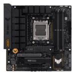 Mainboard ASUS AMD B650 SAM5 MicroATX Memory DDR5 Memory slots 4 1xPCI-Express 4.0 1x 2xPCI-Express 4.0 16x 2xM.2 1xHDMI 1xDisplayPort 4xUSB 2.0 3xUSB 3.2 1xUSB-C 1xRJ45 5xAudio port TUFGAMINGB650M-PLUS
