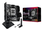 Mainboard ASUS AMD X870 SAM5 Mini-ITX Memory DDR5 Memory slots 2 1xPCI-Express 4.0 16x 1xPCI-Express 5.0 16x 2xM.2 1xHDMI 3xUSB 3.0 4xUSB 3.2 1xUSB-C 2xUSB4 1xRJ45 ROGSTRIXX870-IGAMWIFI