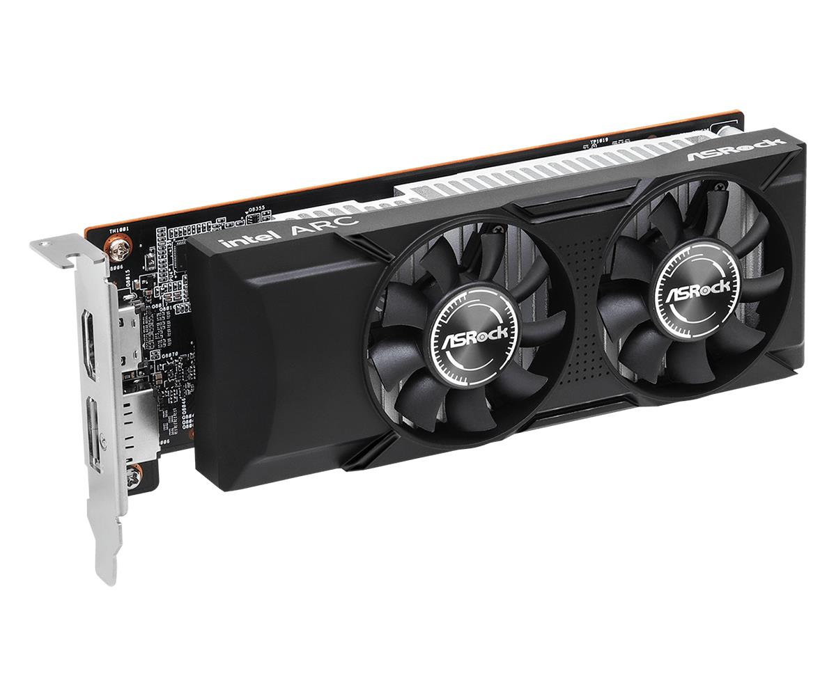 51deb671-6300-406b-a3d1-bdcf9e59694c Graphics Card ASROCK Intel Arc A310 2000 MHz 4 GB GDDR6 64 bit PCI Express x8 4.0 Active A310LP4G