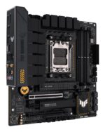 Mainboard ASUS AMD B650 SAM5 MicroATX Memory DDR5 Memory slots 4 1xPCI-Express 4.0 1x 1xPCI-Express 4.0 16x 2xM.2 1xHDMI 1xDisplayPort 4xUSB 2.0 3xUSB 3.2 1xUSB-C 1xRJ45 5xAudio port TUFGAMB650M-PLUSWIFI