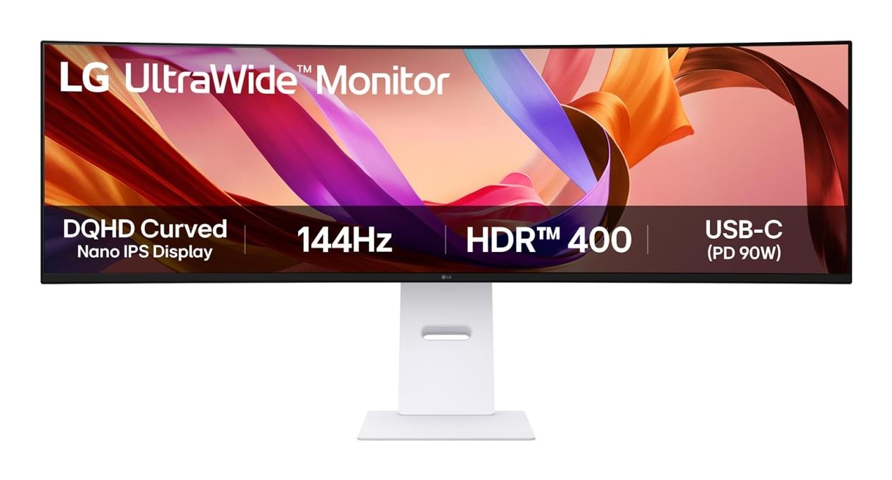 5c4dbb0c-ea64-49ed-be75-2605740d770b LCD Monitor LG 49 ” 5120 x 1440 pixels Dual QHD Native aspect ratio 32:9 LED Curved 49U950A-W