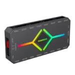 Gamemax   V4.0 ARGB PWM HUB BK   Hub for Gaming Chassis