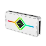 Gamemax   V4.0 ARGB PWM HUB WT   Hub for Gaming Chassis