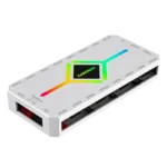 Gamemax   V4.0 ARGB PWM HUB WT   Hub for Gaming Chassis
