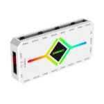 Gamemax   V4.0 ARGB PWM HUB WT   Hub for Gaming Chassis