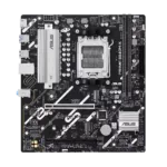 Asus PRIME B840M-K   Processor family AMD   Processor socket AM5   DDR5   Supported hard disk drive interfaces SATA, M.2   Number of SATA connectors 2
