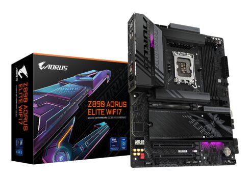 Mainboard GIGABYTE Intel Z890 LGA1851 ATX Memory DDR5 Memory slots 4 Z890AELITEWIFI71.0