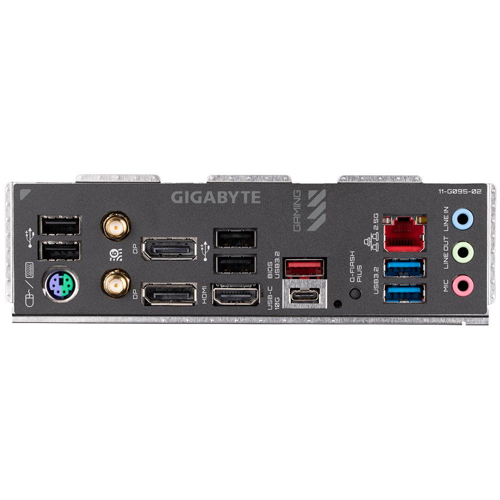 742283a8-a473-487f-916d-123b940d3bff Mainboard GIGABYTE AMD B650 SAM5 Micro-ATX Memory DDR5 Memory slots 4 1xPCI-Express 3.0 1x 1xPCI-Express 4.0 16x 2xM.2 1xHDMI 2xDisplayPort 4xUSB 2.0 3xUSB 3.2 1xUSB-C 1xPS/2 1xRJ45 3xAudio port B650MGAMINGXAX1.3