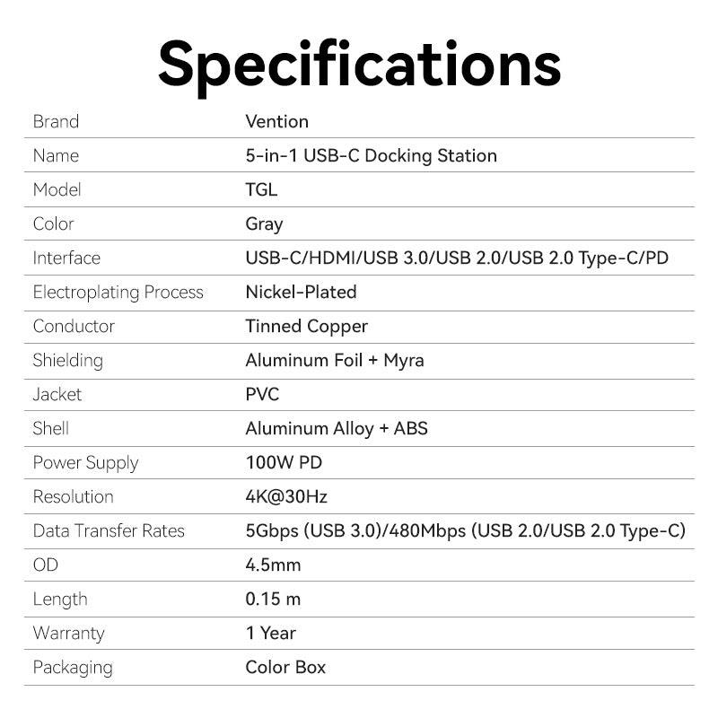 7ca58c83-bffa-4d2d-a143-fc9a0392e2b3 NB ACC DOCKING STATION/0.15M TGLHB VENTION