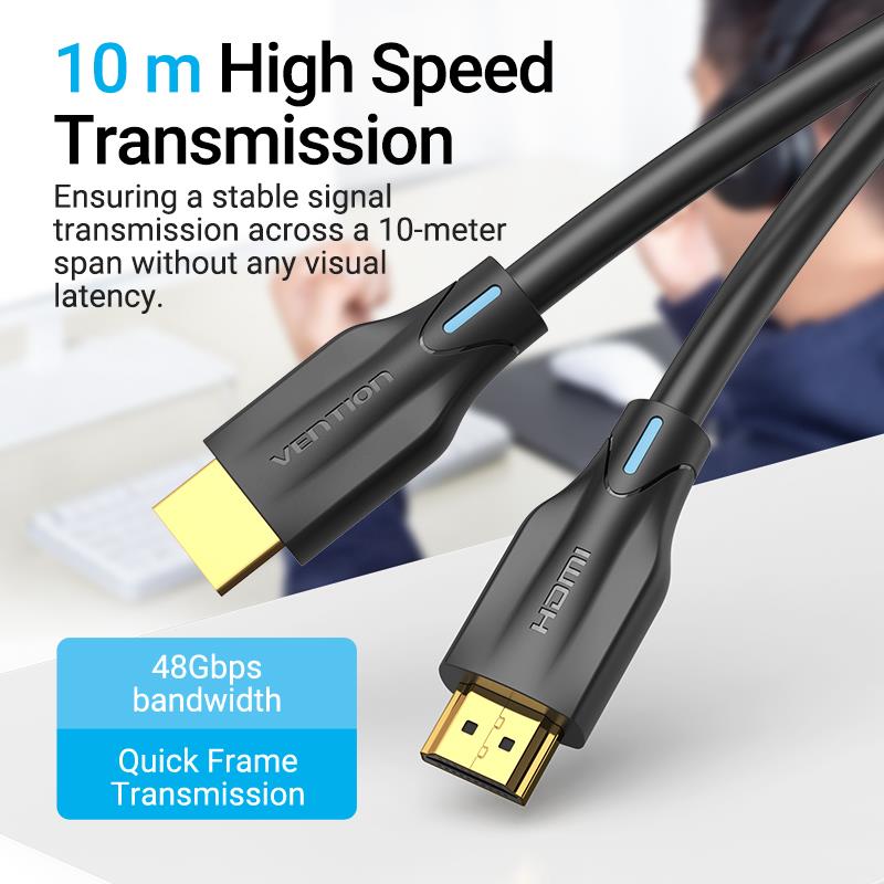 86e213ca-0605-4be5-a5f4-65002e69bdaf CABLE HDMI 8K/1M BLACK AANBF VENTION