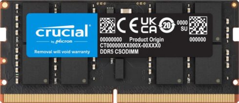 MEMORY DIMM PRO 32GB DDR5-6400/CT32G64C52CS5 CRUCIAL