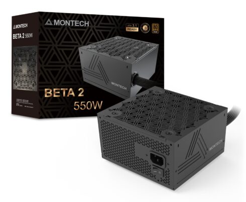 Power Supply MONTECH BETA 2 ATX PC 100 – 240 V 550 W BETA2550W