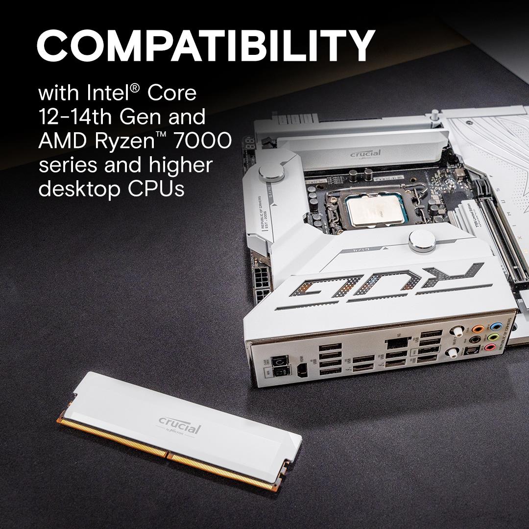 8a51db83-1430-4468-8e0f-7575d61455d4 MEMORY DIMM PRO 32GB DDR5-6000/KIT2 CP2K16G60C36U5W CRUCIAL