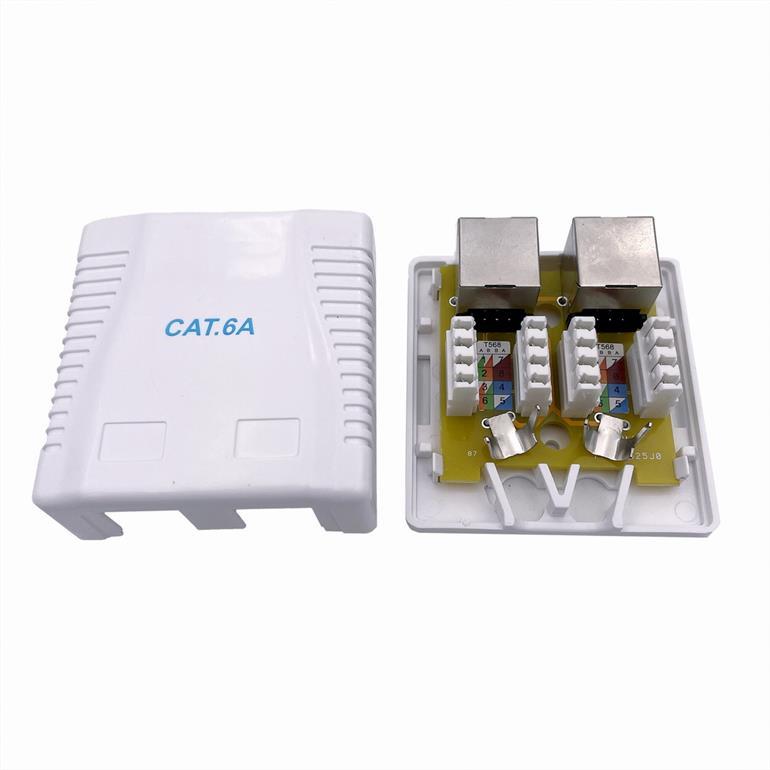 8aeb77a9-df42-4686-a88f-7d3f5e347794 CABLE ACC MOUNT BOX CAT6A FTP/2P NCAC-2F6A-01 GEMBIRD