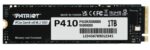 SSD PATRIOT 320xTBW rating NVMe Yes PCI Express M.2 1000 GB P410P1TBM28H