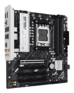 Mainboard ASUS AMD B850 SAM5 Micro-ATX Memory DDR5 Memory slots 4 3xPCI-Express 4.0 16x 1xPCI-Express 5.0 16x 3xM.2 1xHDMI 1xDisplayPort 5xUSB 2.0 2xUSB 3.2 2xUSB-C 1xRJ45 3xAudio port B850MMAXGAMINGWIFI