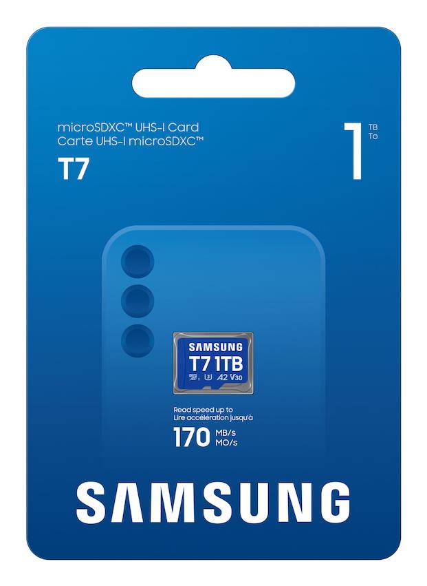 9ae7a86d-ad79-4c1d-aee0-169a5d905a87 MEMORY MICRO SDXC T7 1TB/V30 MB-MB1T0T/WW SAMSUNG