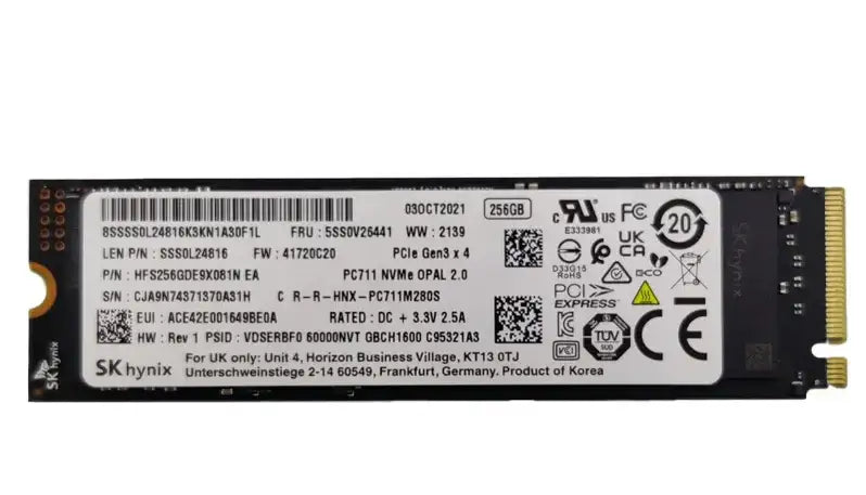 HFS256GDE9X081N-EA.jpg SK Hynix PC711 256GB M.2 2280 NVMe SSD (Atnaujinta)