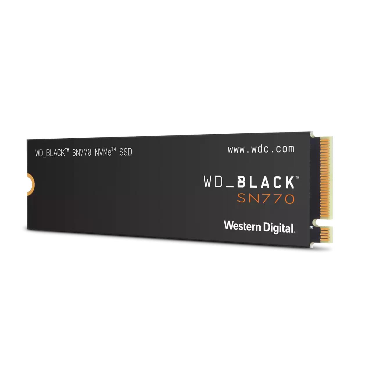 a4025a47-2158-4e42-b359-650b63106f33 SSD WESTERN DIGITAL Black SN770 250GB M.2 PCIe Gen4 NVMe Write speed 2000 MBytes/sec Read speed 4000 MBytes/sec WDS250G3X0E