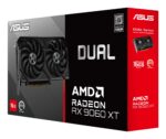 Graphics Card ASUS AMD Radeon RX 9060 XT 16 GB GDDR6 128 bit PCI Express 5.0 Active DUAL-RX9060XT-16G